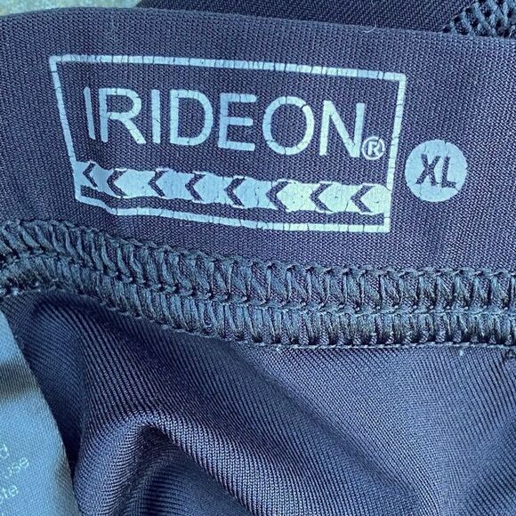 IRIDEON Black Riding Equestrian Knee Patch Legging Pants. Size XL. - Picture 3 of 7